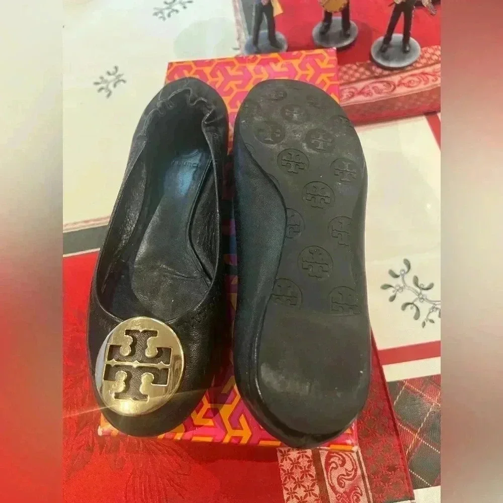 Tory Burch classic Reva ballet flats size 6 - Picture 7 of 8